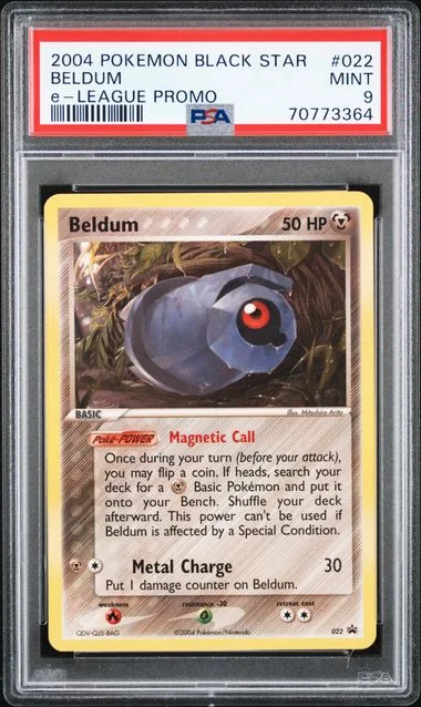 2004 Pokemon Black Star e-League Promo Beldum #022 card image