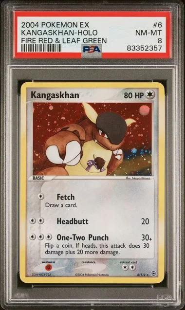 2004 Pokemon Ex Fire Red & Leaf Green Kangaskhan-Holo #6 card image