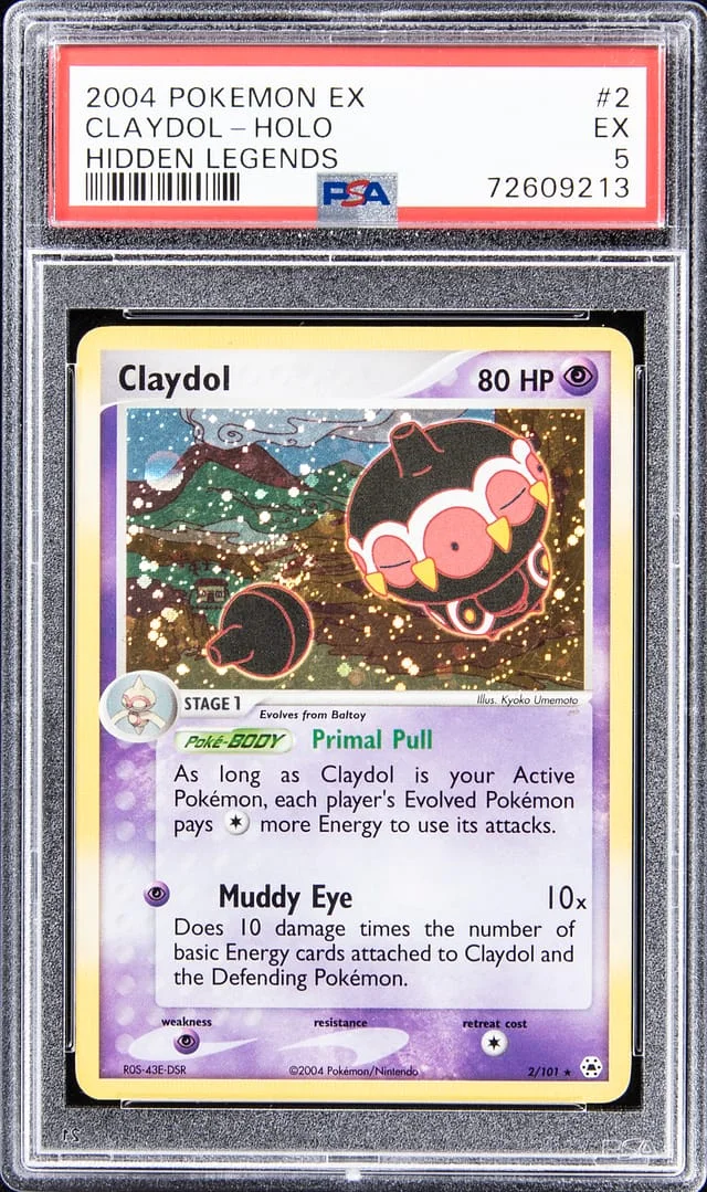 2004 Pokemon EX Holo - Hidden Legends Claydol #2 card image