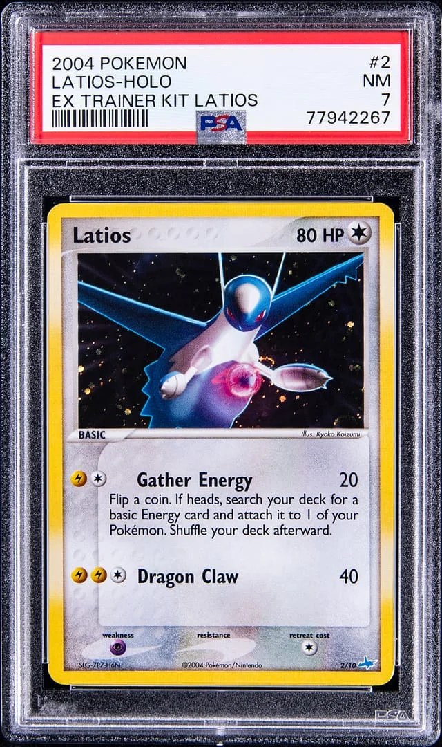 2004 Pokemon EX Rare Holofoil Latios #2 card image
