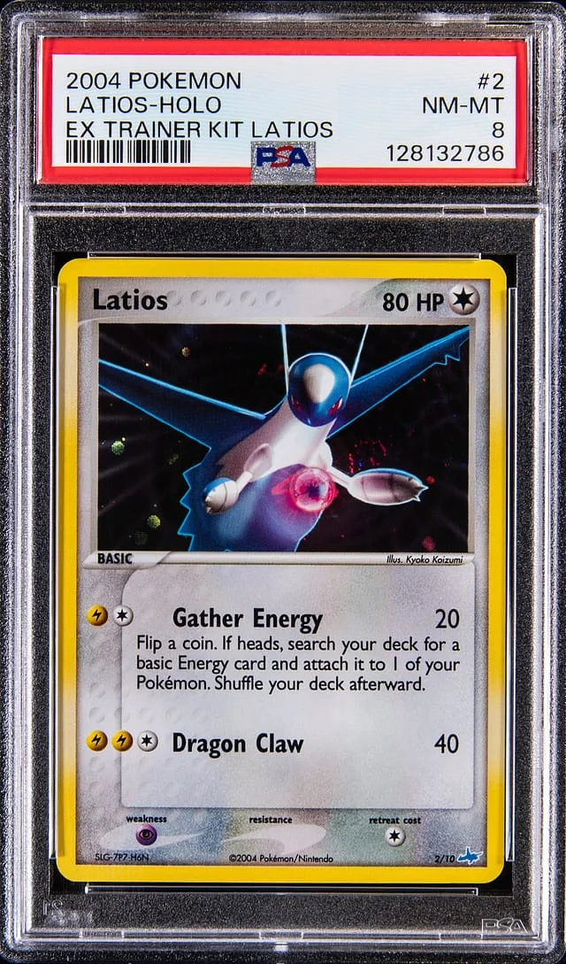 2004 Pokemon EX Trainer Kit Latios Holo Latios #2 card image