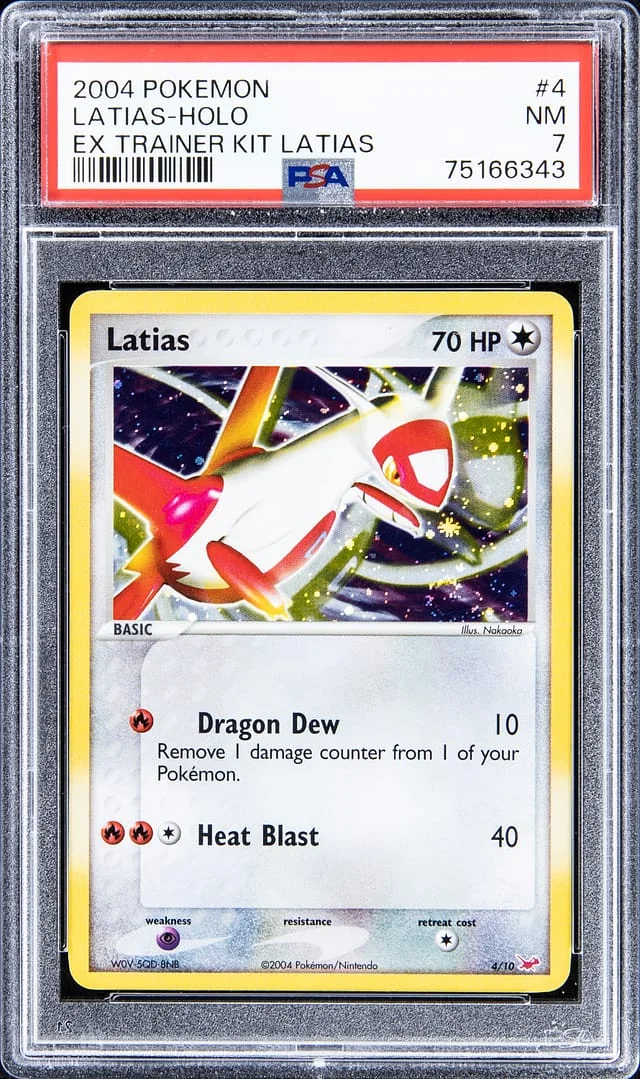 2004 Pokemon EX Trainer Kit Rare Holofoil Latias #4 card image