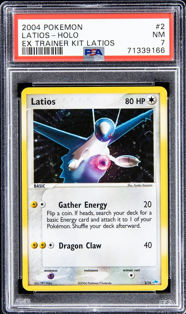 2004 Pokemon EX Trainer Kit Rare Holofoil Latios #2 card image