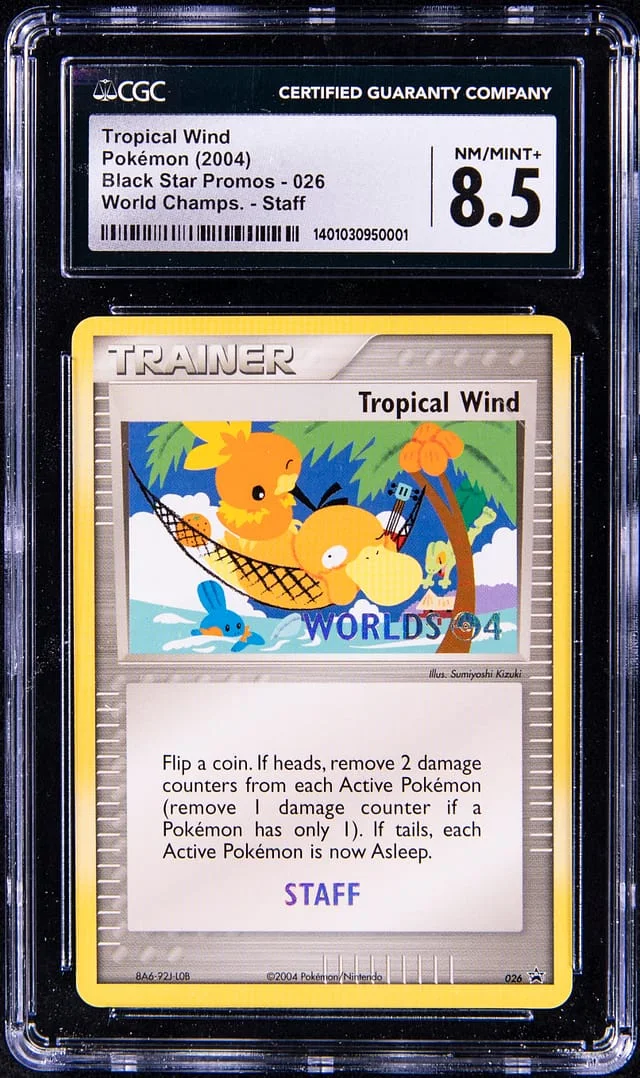 2004 Pokemon World Championships Staff Promo Tropical Wind #026 card image