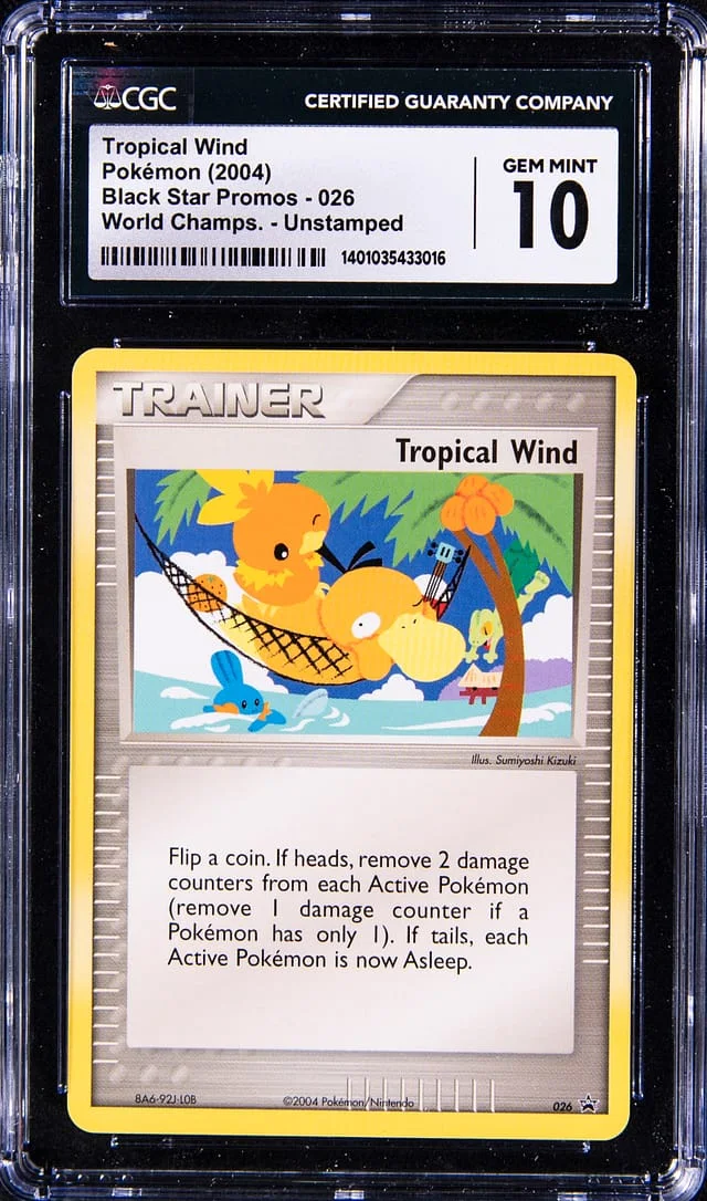 2004 Pokemon World Championships Unstamped Promo Tropical Wind #026 card image