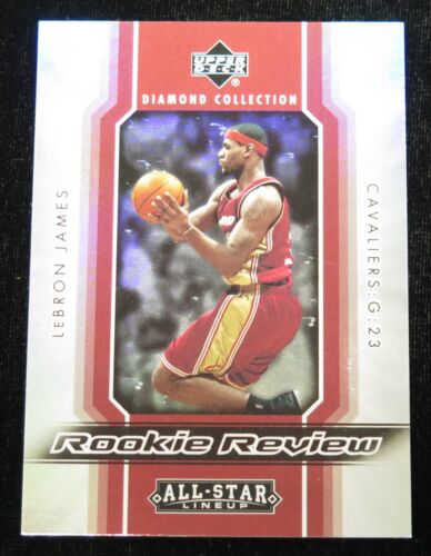 2004 Rookie Review Lebron James #92 card image