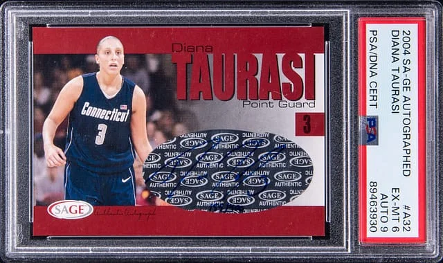 2004 SA-GE Autographed Diana Taurasi #A32 card image