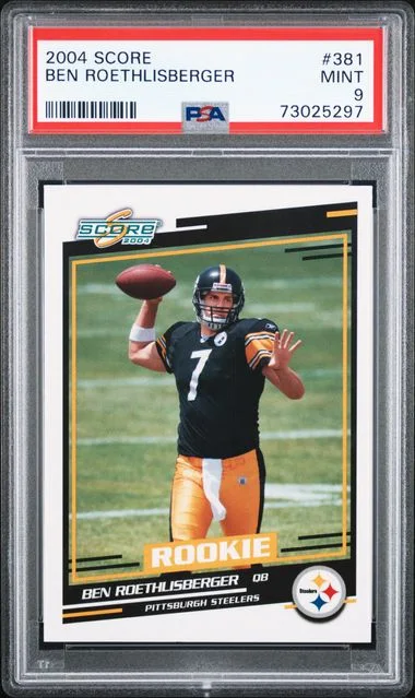 2004 Score Ben Roethlisberger #381 card image