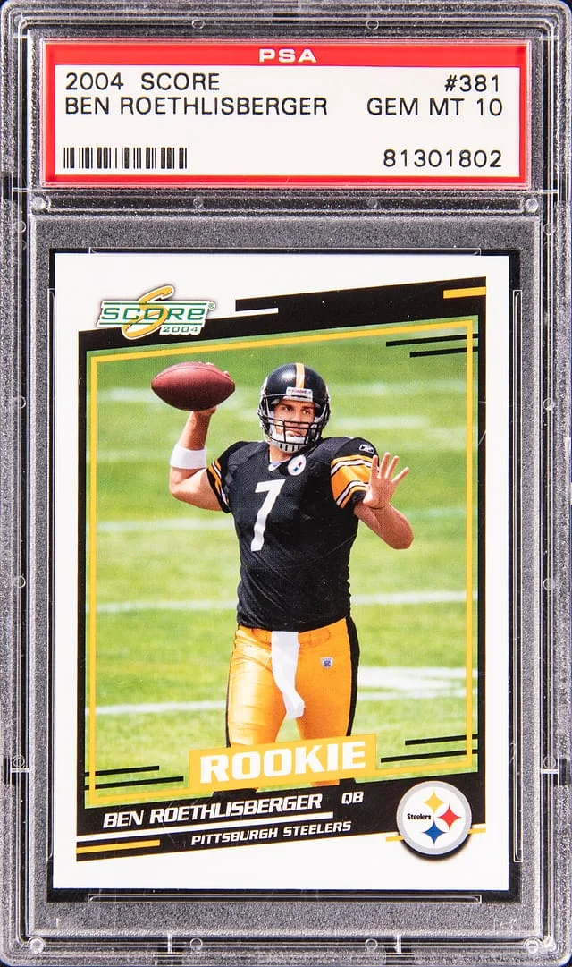 2004 Score Ben Rothlisberger #381 card image