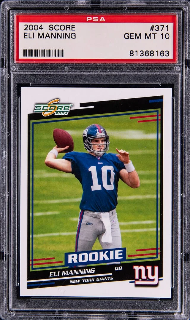 2004 Score Eli Manning #371 card image