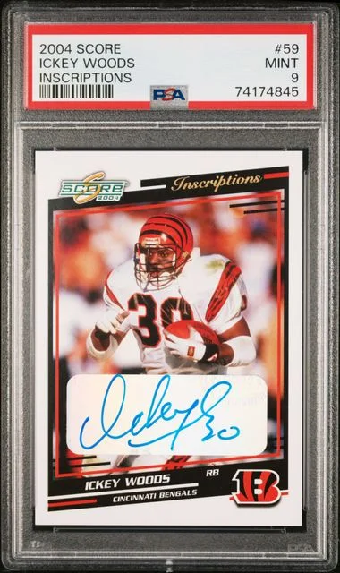 2004 Score Ickey Woods Inscriptions #59 card image