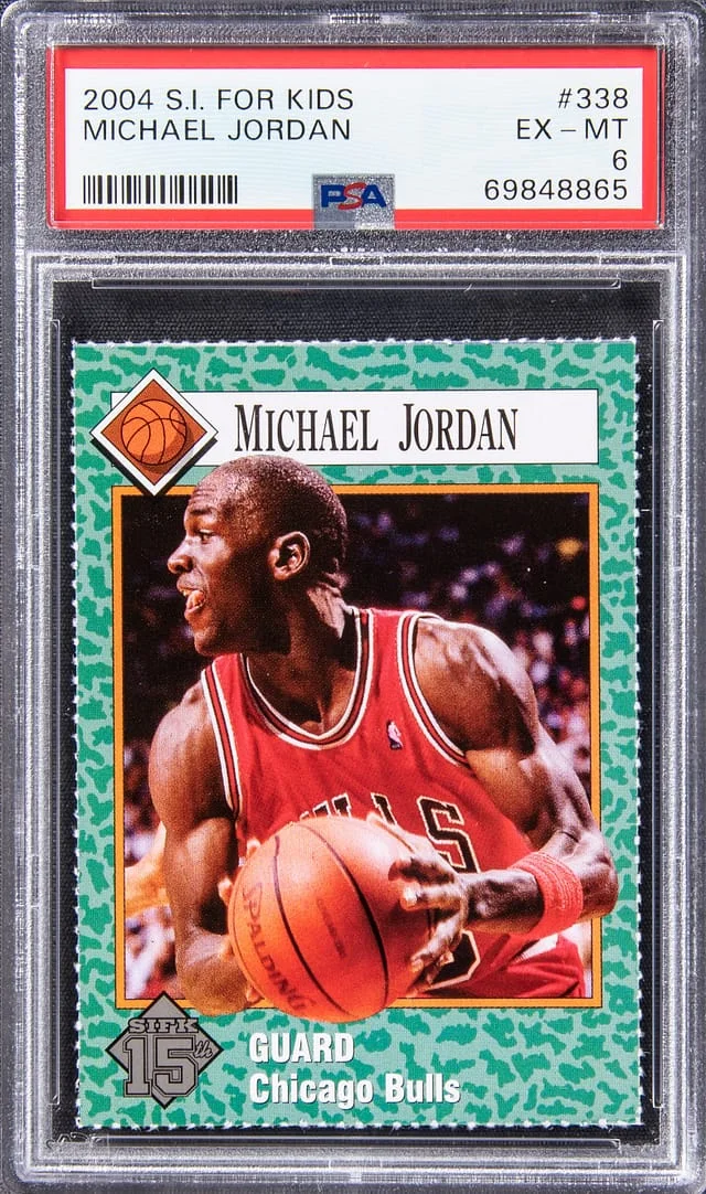 2004 S.I. For Kids Michael Jordan #338 card image