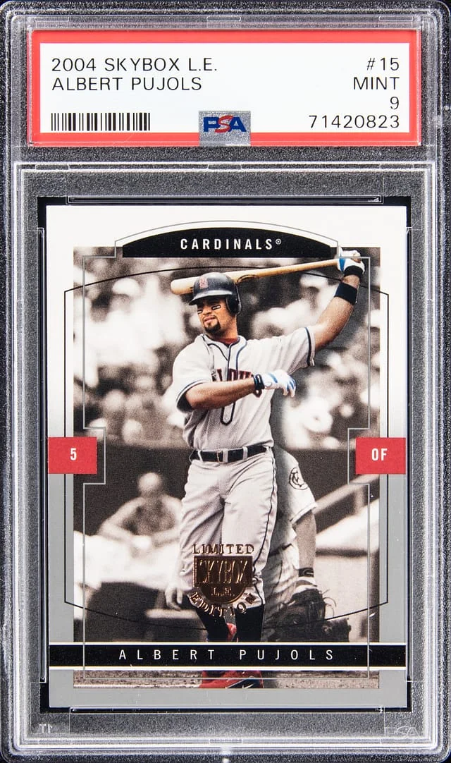 2004 SkyBox Albert Pujols L.E #15 card image