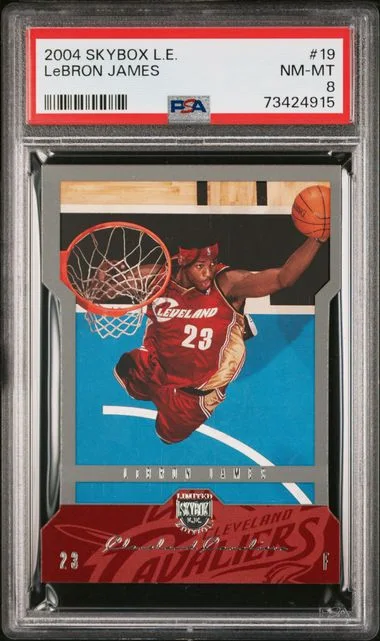 2004 SkyBox Lebron James L.E. #19 card image