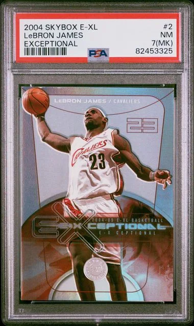 2004 SkyBox LeBron James E-Xl Exceptional #2 card image