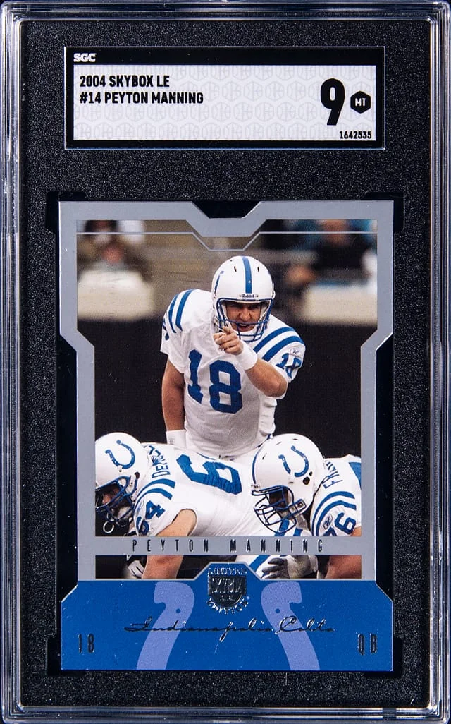 2004 SkyBox Peyton Manning Limited Edition #14 card image