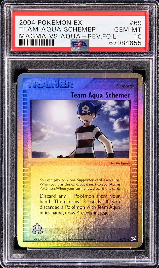 2004 Team Magma vs Team Aqua Schemer #69/95 Common card image