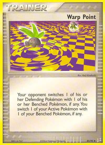 2004 Team Magma vs Team Aqua Warp Point #85/95 Uncommon card image