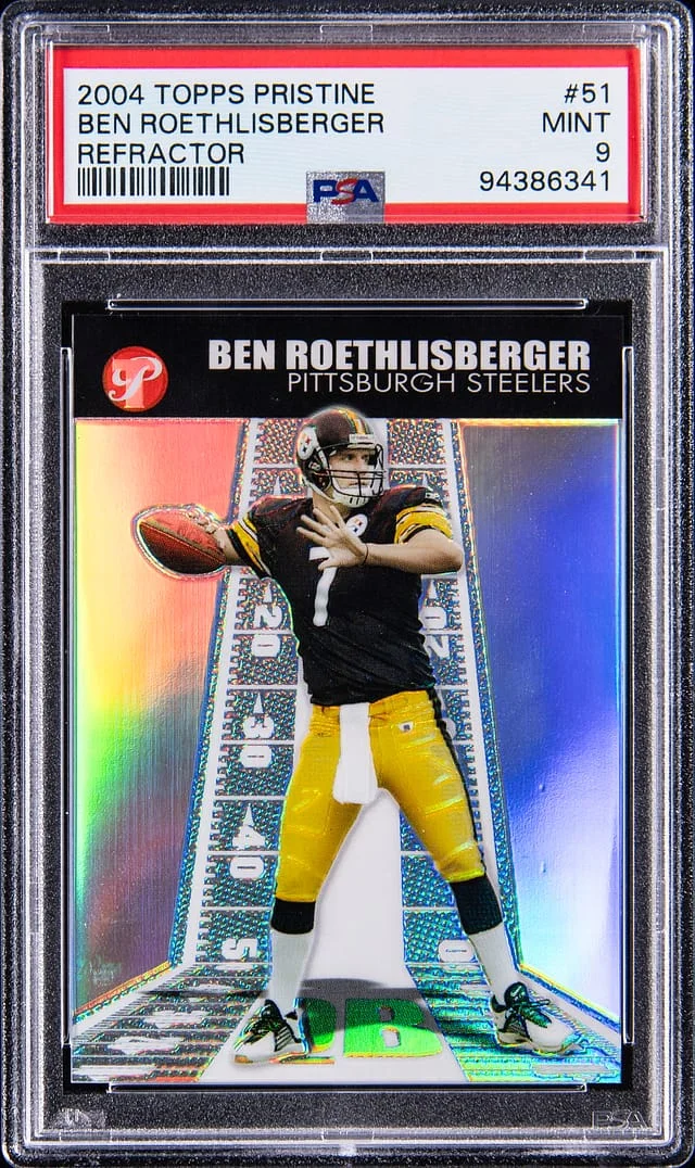 2004 Topps Ben Roethlisberger Pristine Refractor #51 card image