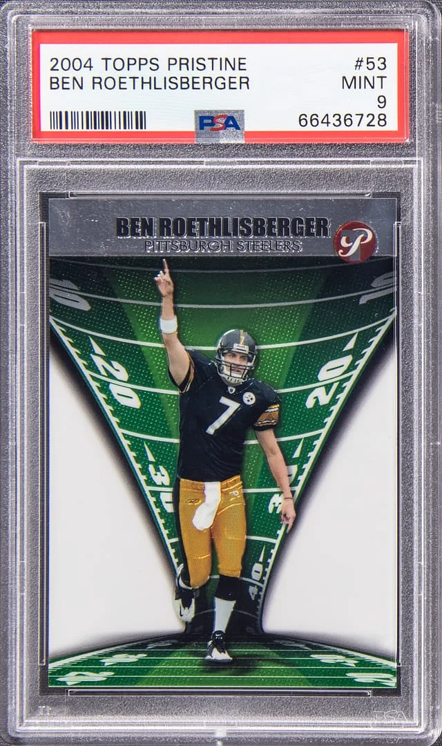 2004 Topps Ben Roethlisberger Pristine #53 card image