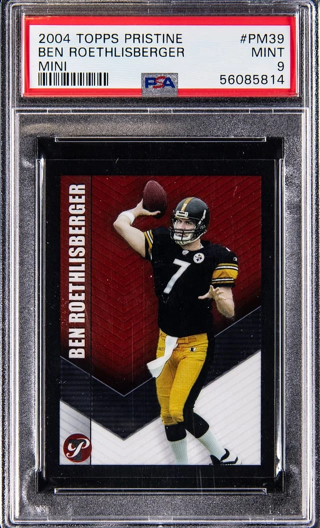 2004 Topps Ben Roethlisberger Pristine Mini #PM39 card image