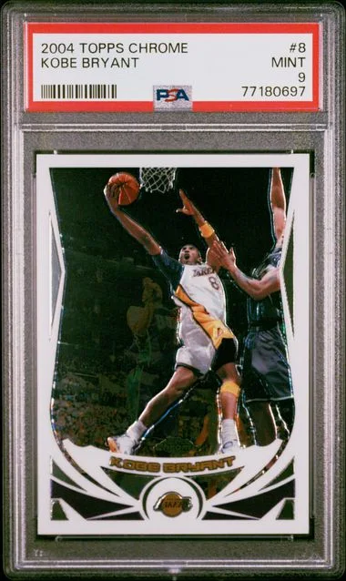 2004 Topps Chrome Kobe Bryant #8 card image