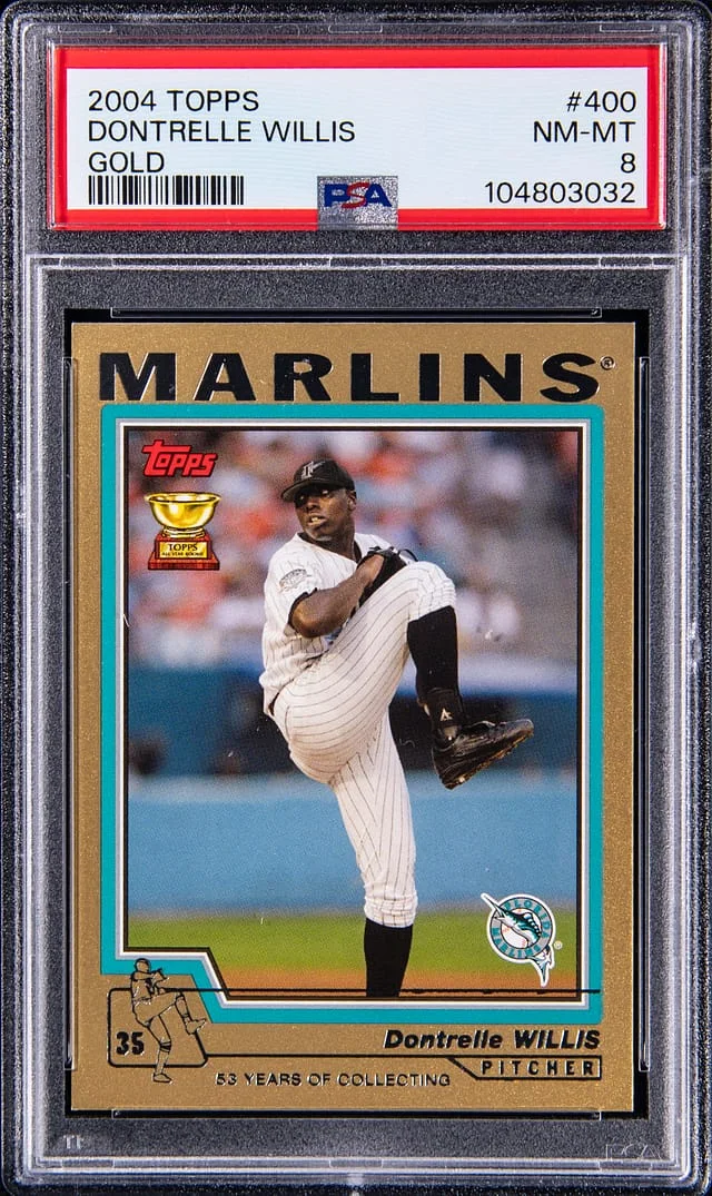 2004 Topps Dontrelle Willis Gold #400 card image