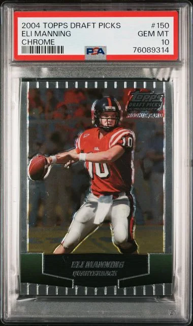 2004 Topps Eli Manning Draft Picks Chrome #150 card image