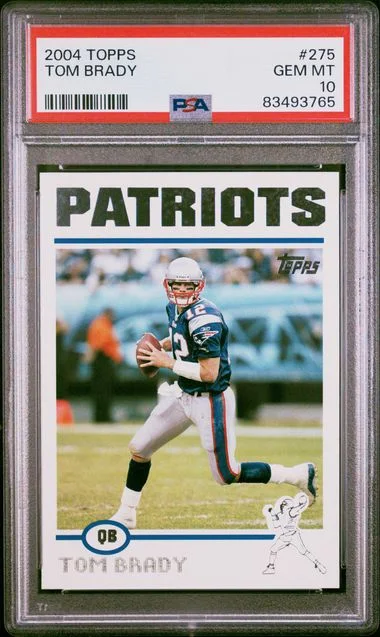 2004 Topps Tom Brady #275 card image