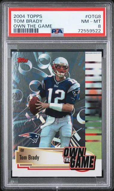 2004 Topps Tom Brady Own The Game #OTG8 card image