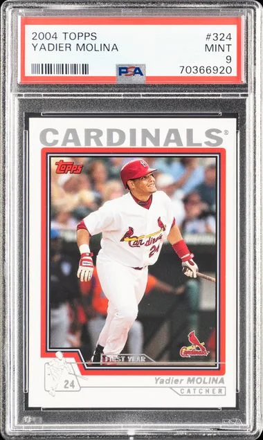2004 Topps Yadier Molina #324 card image