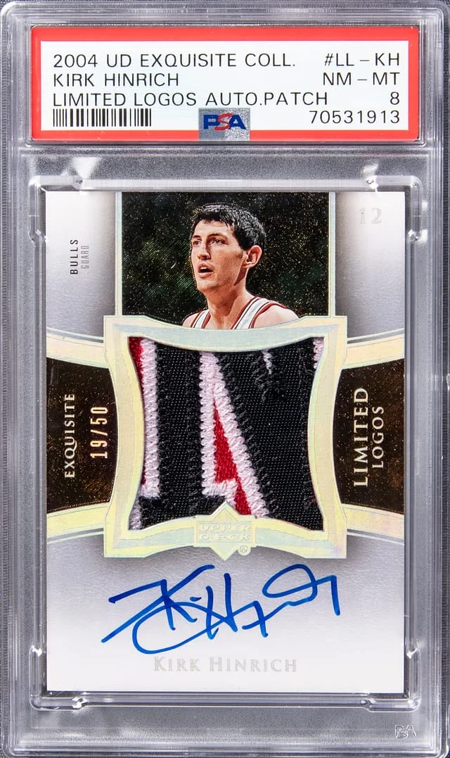 2004 UD Exquisite Collection Limited Logos Kirk Hinrich Limited Logos #LL-KH card image