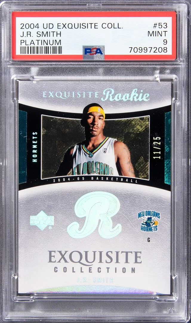 2004 UD Exquisite Collection Platinum J.R Smith #53 card image