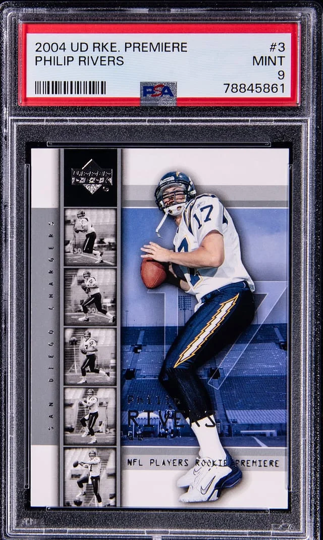 2004 UD Premiere Philip Rivers #3 card image