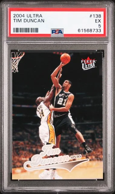 2004 Ultra Tim Duncan #138 card image