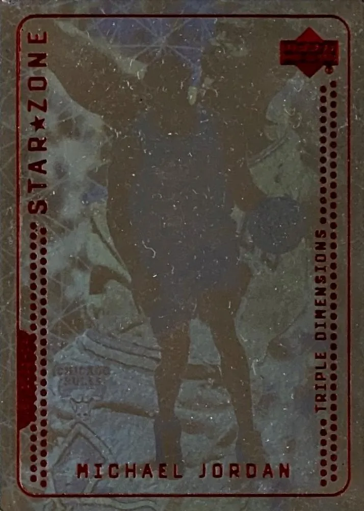 2004 Upper Deck All-Star Game Promos Michael Jordan Star Zone Sample #SZ-MJ card image