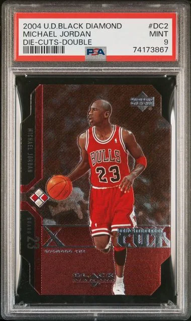 2004 Upper Deck Black Diamond Michael Jordan Die-Cuts #DC2 card image