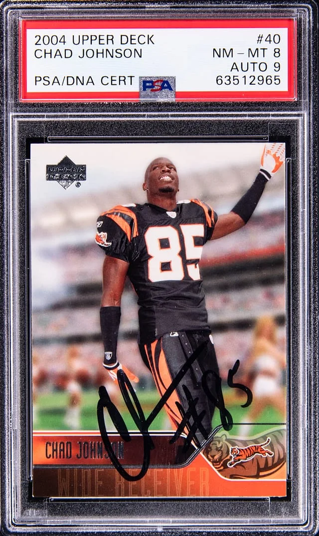2004 Upper Deck Chad Johnson #40 card image