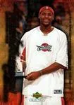 2004 Upper Deck Collectibles LeBron James Freshman Season Lebron James #18 card image