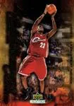 2004 Upper Deck Collectibles LeBron James Freshman Season Lebron James #5 card image