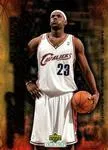 2004 Upper Deck Collectibles LeBron James Freshman Season Lebron James #81 card image