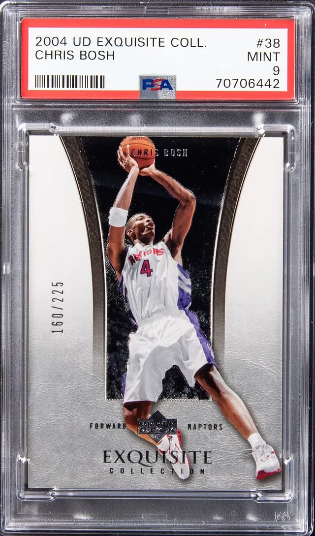 2004 Upper Deck Exquisite Collection Chris Bosh #38 card image
