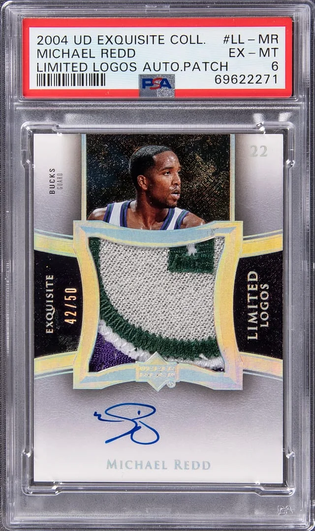 2004 Upper Deck Exquisite Collection Michael Redd Limited Logos #LL-MR card image