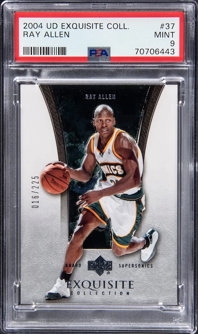 2004 Upper Deck Exquisite Collection Ray Allen #37 card image