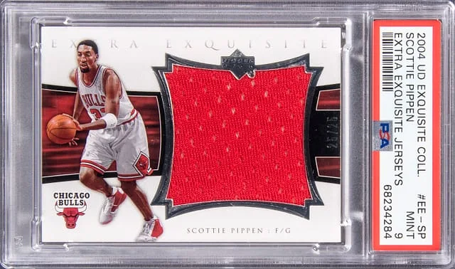 2004 Upper Deck Exquisite Collection Scottie Pippen Extra Exquisite Jerseys #EE-SP card image