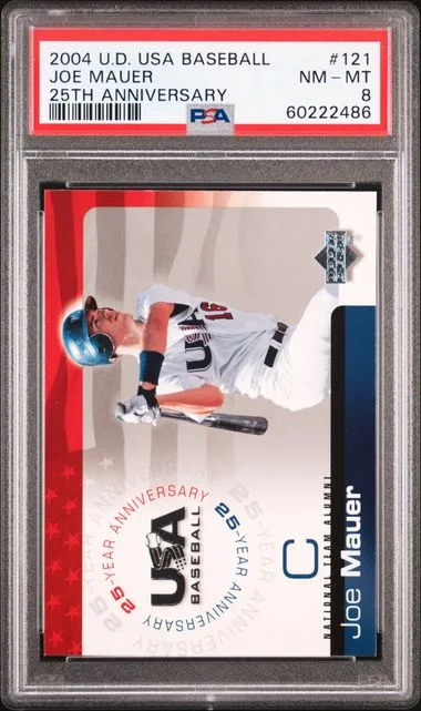 2004 Upper Deck Joe Mauer 25Th Anniversary #121 card image