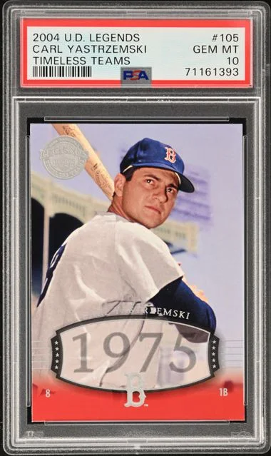 2004 Upper Deck Legends Carl Yastrzemski Timeless Teams #105 card image