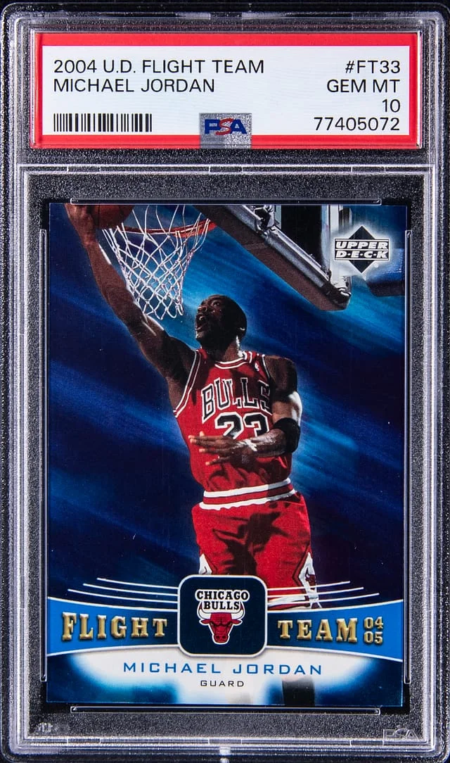 2004 Upper Deck Michael Jordan Flight Team #FT33 card image