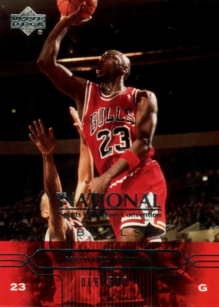2004 Upper Deck National Sports Collectors Convention Wrapper Redemption Michael Jordan #TN3 card image