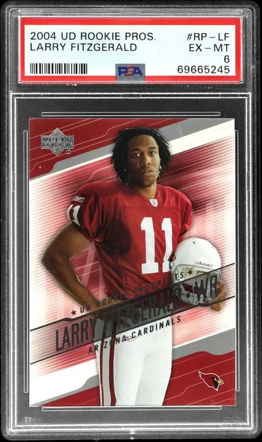 2004 Upper Deck Prospects Rp-Lf Larry Fitzgerald #no-number card image